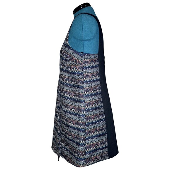 BCBGENERATION 12 Tapestry Print Tunic Dress Lightweight Sleevesless Multi Color - Picture 3 of 6